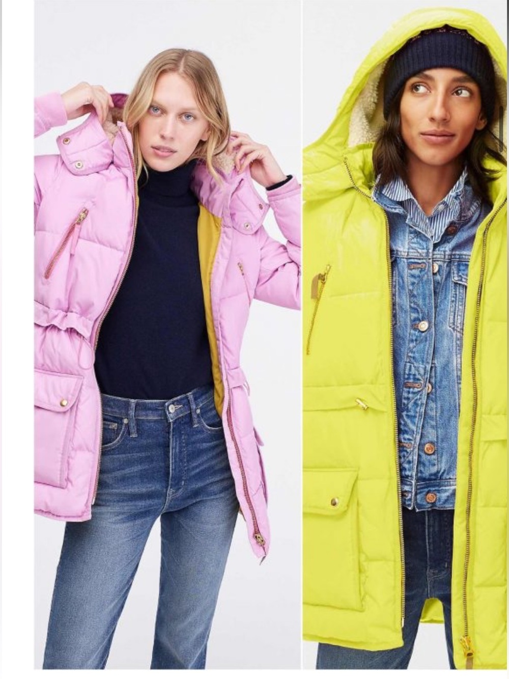 💖SPOTLIGHT💖J. Crew Orchid Chateau Puffer Jacket